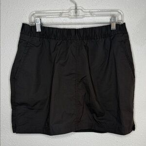 Prana Double Peak Skort Gray Mini Skirt Size 12